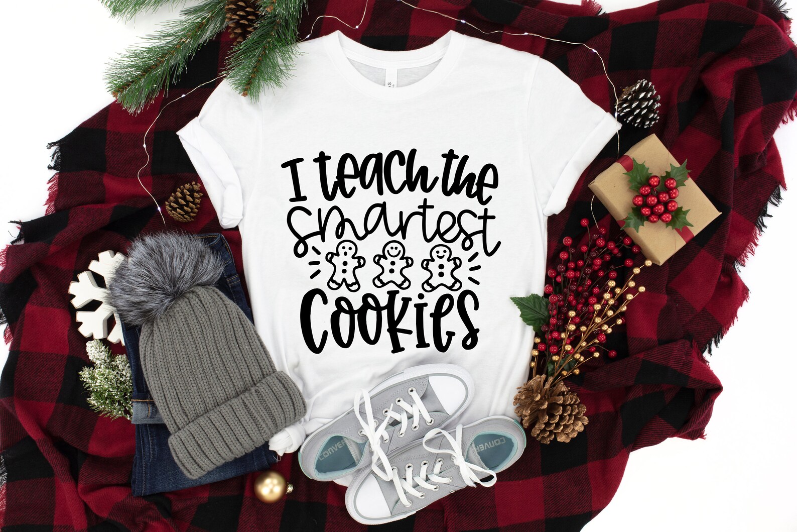 I Teach the Smartest Cookies Shirt Christmas Gift Shirt | Etsy