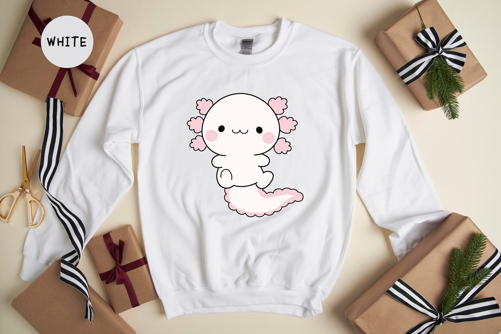 Discover Cute Axolotl Shirt, Cute Animal T-Shirt