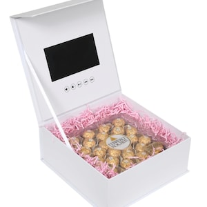 Custom Video Gift Box with Ferrero Rocher: Personalized Keepsake