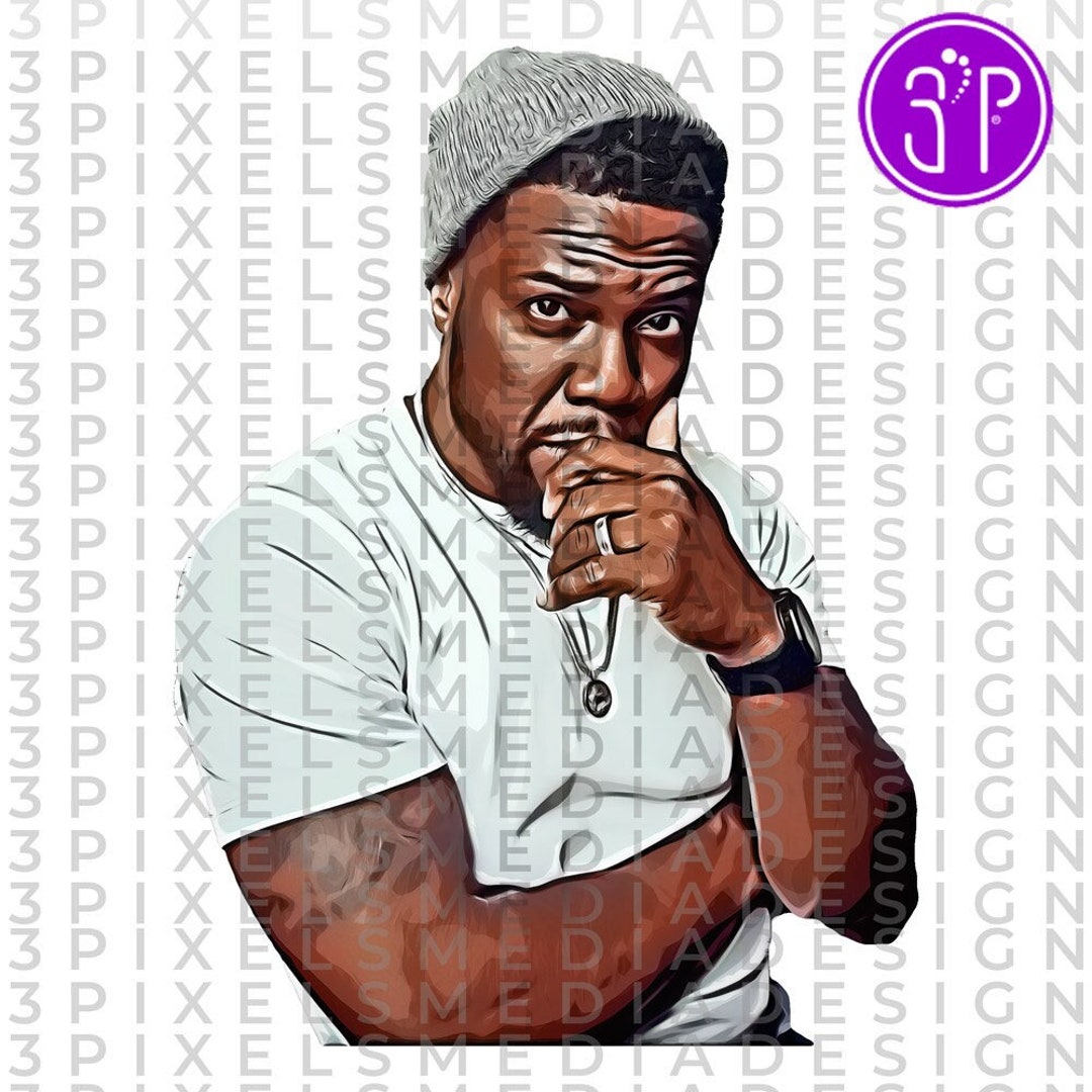 Instant Digital Download | Kevin Hart PNG | Sublimation | Digital ...