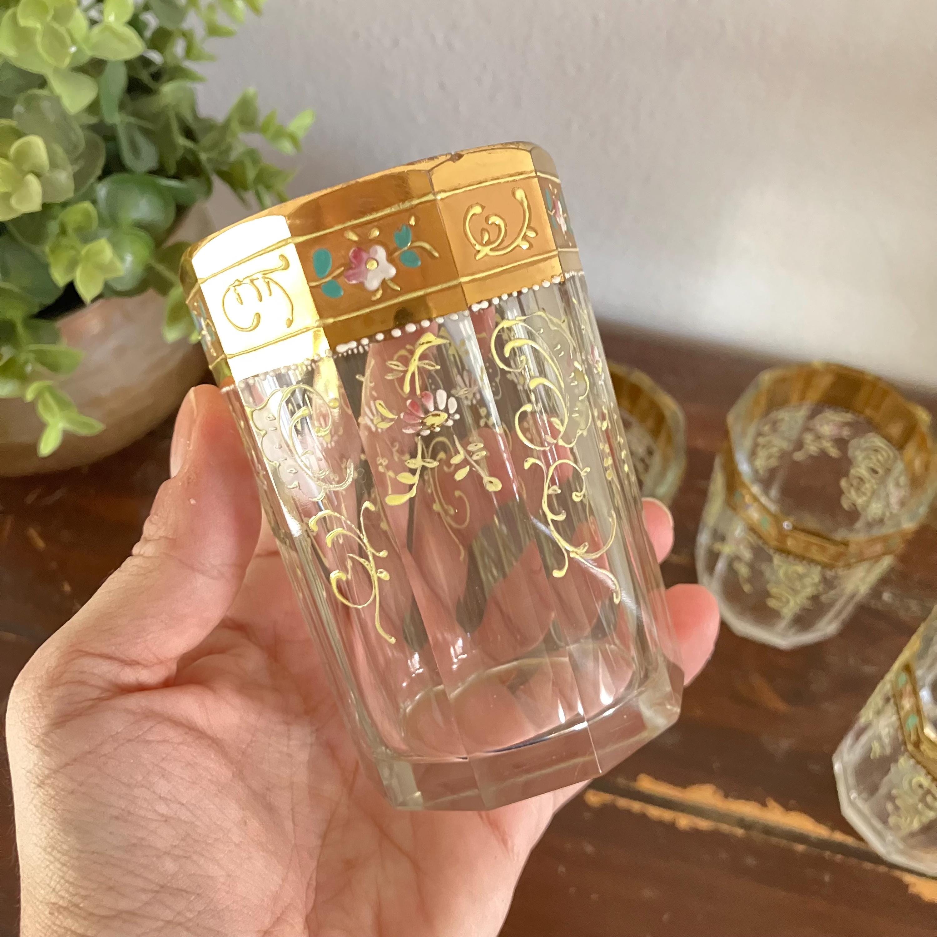 Antique Moser Glass - Etsy Antique Moser Glass - Etsy