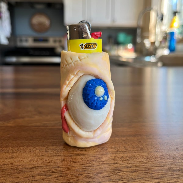 Clay Lighter Holder Etsy