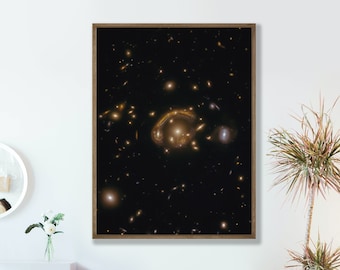 Rings of Relativity Poster | Wall Art | Trendy Wall Art | Trendy Poster | Spiral Poster | Galaxy Art