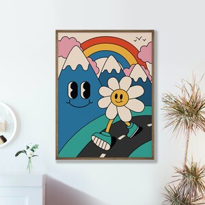 Adventure Design Poster | Vintage Wall Art | Minimalistic Style Art | Retro Printed Poster