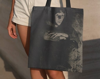 Borsa tote di design Albert Besnard "In The Ashes" / Ecologica / Riutilizzabile / Fabbricata in UE