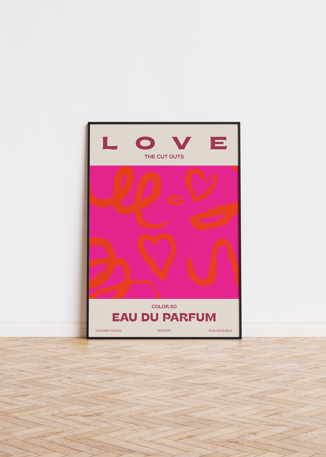 Love Poster | Love Wall Art | Love Art | Love Printed Poster - Etsy