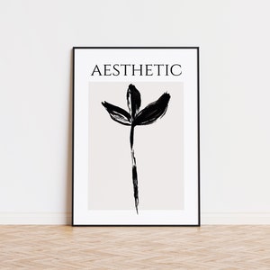 Esthetische poster | Esthetische kunst aan de muur | Esthetische kunst | Esthetische gedrukte poster