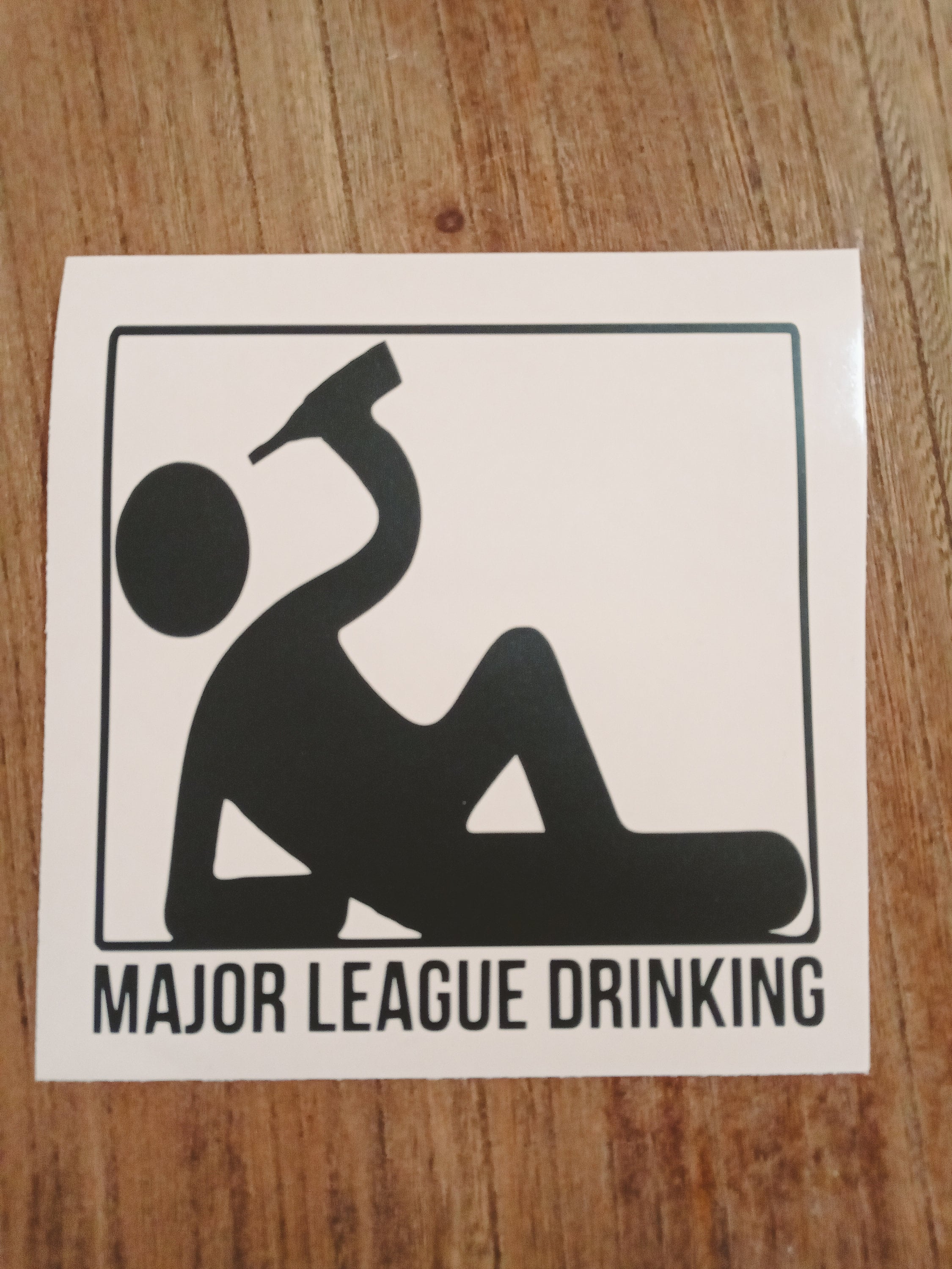 Major League Drinking decal/bumper sticker/car | Etsy
