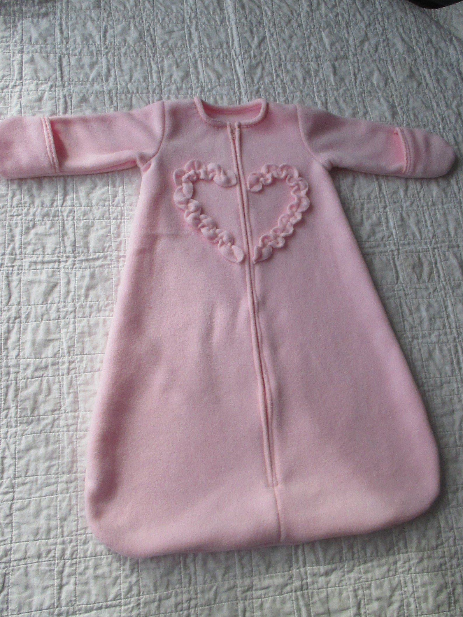 Unnivoll Fleece Baby Sleep Sack 0-24 Months 2.0 Tog - Microfiber Wearable Blanket For Infants