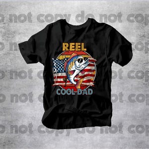DTF Reel Cool Dad Transfer Ready to Press