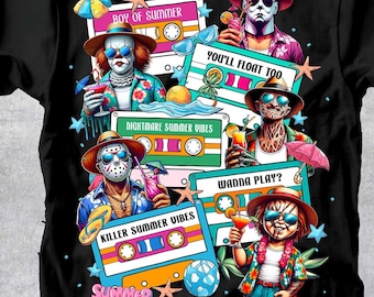 DTF Summerween Transfer Ready to Press