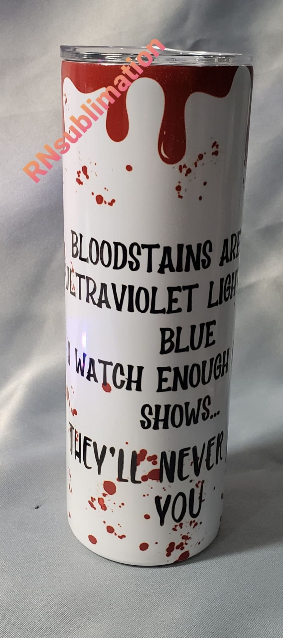 20oz Crime Scene Tumbler #907
