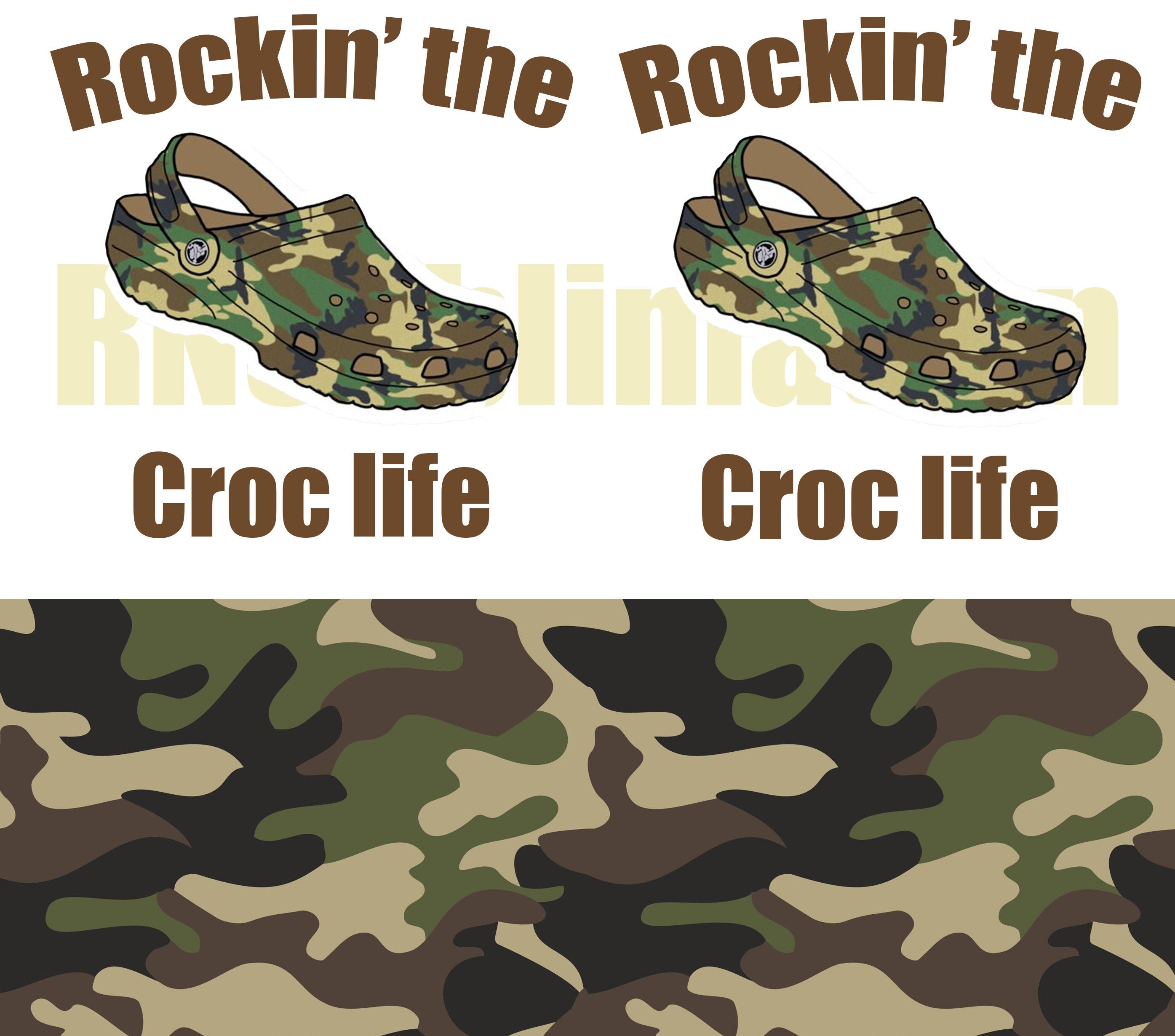 Old Man Crocs Etsy UK