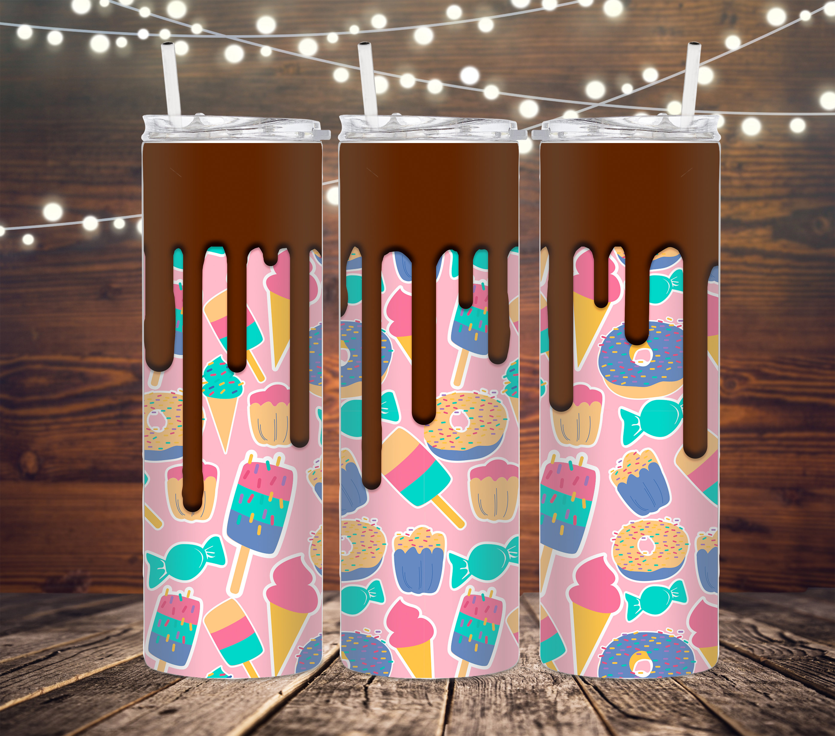 20oz Candy Ice Cream tumblers #675