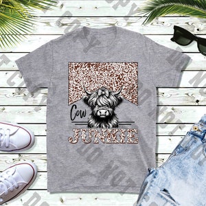 DTF Cow Junkie- Transfer
