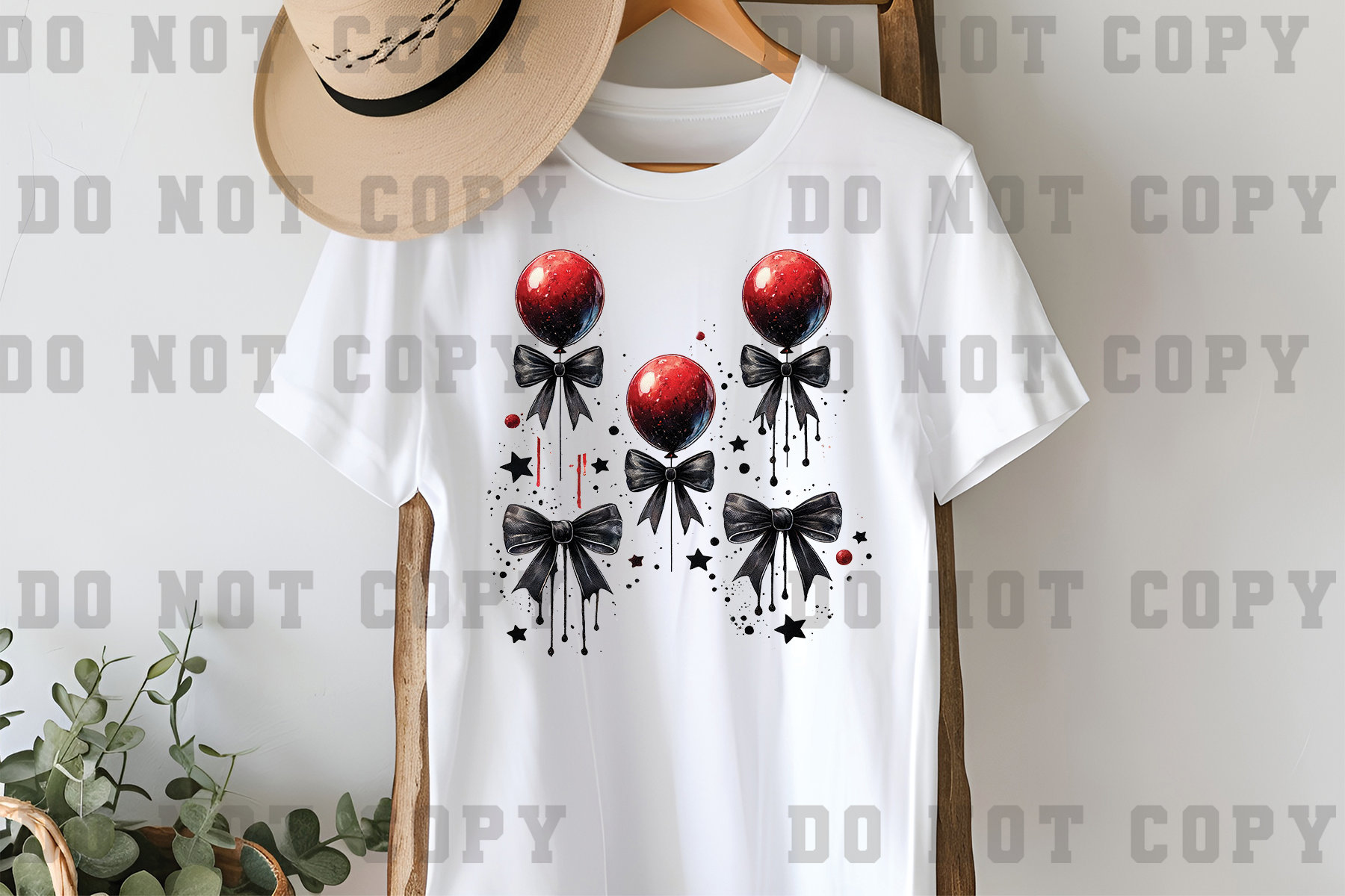 DTF-IT balloons- Ready to press transfer #1224