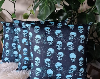 Waterproof, Halloween pillowcase, black, turquoise