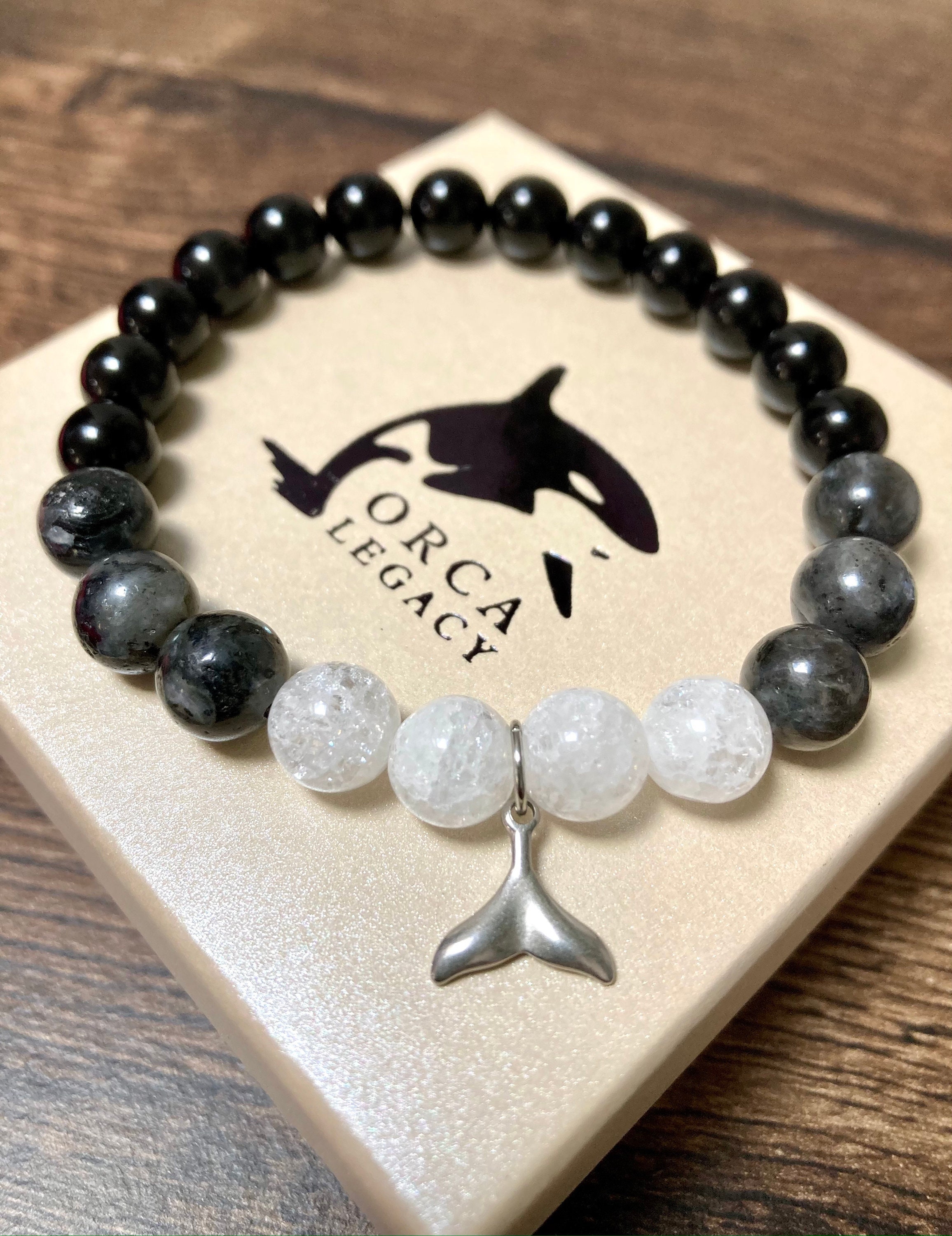 Orca tail deals bracelet