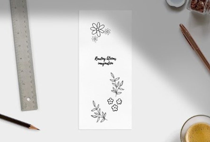 Black and White Printable and Colouring in Bookmarks. Make Reading ...