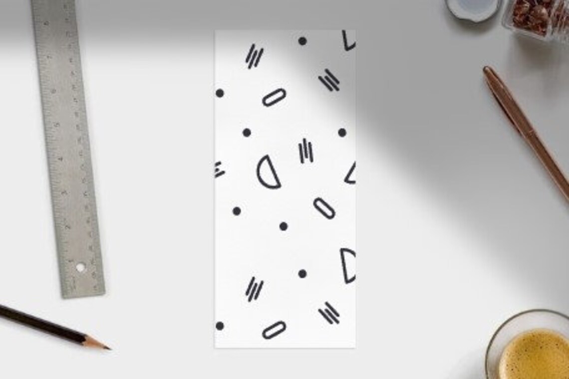 Printable Black and White Bookmarks I 4 Black and White Bookmarks I ...