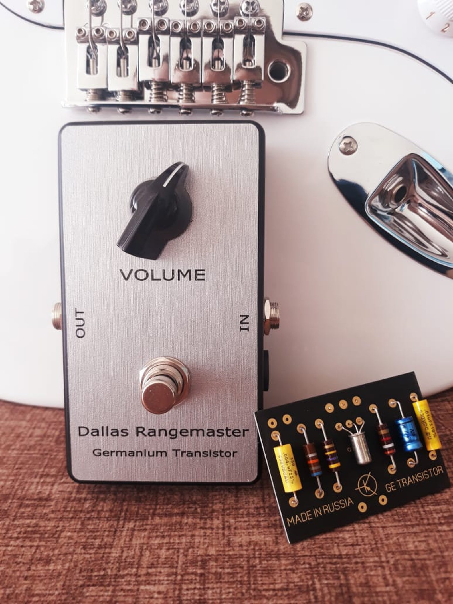 Treble Booster Guitar Effects Pedal Rangemaster Germanium Etsy