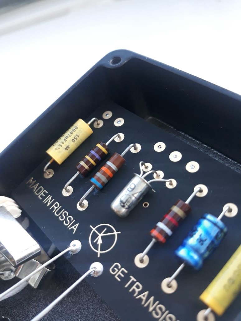 Treble Booster Guitar Effects Pedal Rangemaster Germanium Etsy