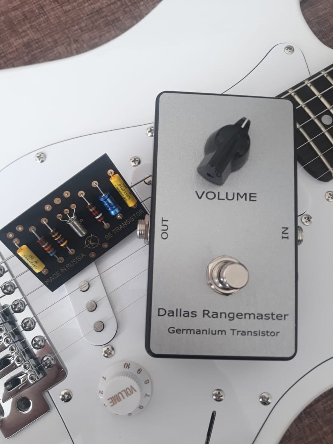 Treble Booster Guitar Effects Pedal Rangemaster Germanium Etsy