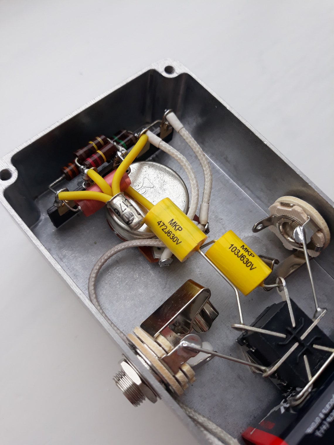 Treble Booster Guitar Effects Pedal Rangemaster Germanium Etsy