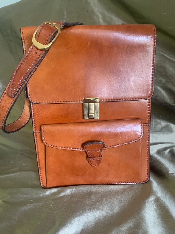 Modalu Berkeley Leather large grab bag tan – Runway Accs