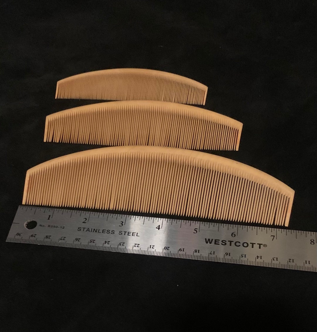 Antique Maple Shaker Combs Set of 3 Etsy