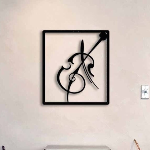 Violin Wall Hanging Etsy