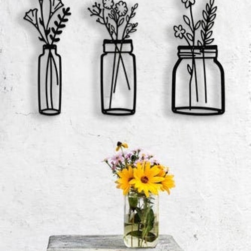 Kitchen Wall Art. Kitchen Decor Metal Wall Hanging Art Etsy