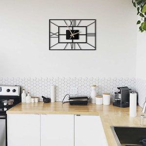 You can be sure that the details of this black metal wall decor will make your loved ones so happy to receive it as a gift from you. It can be a perfect housewarming gift, a good idea as a wedding gift, or a perfect welcoming office gift for a friend
