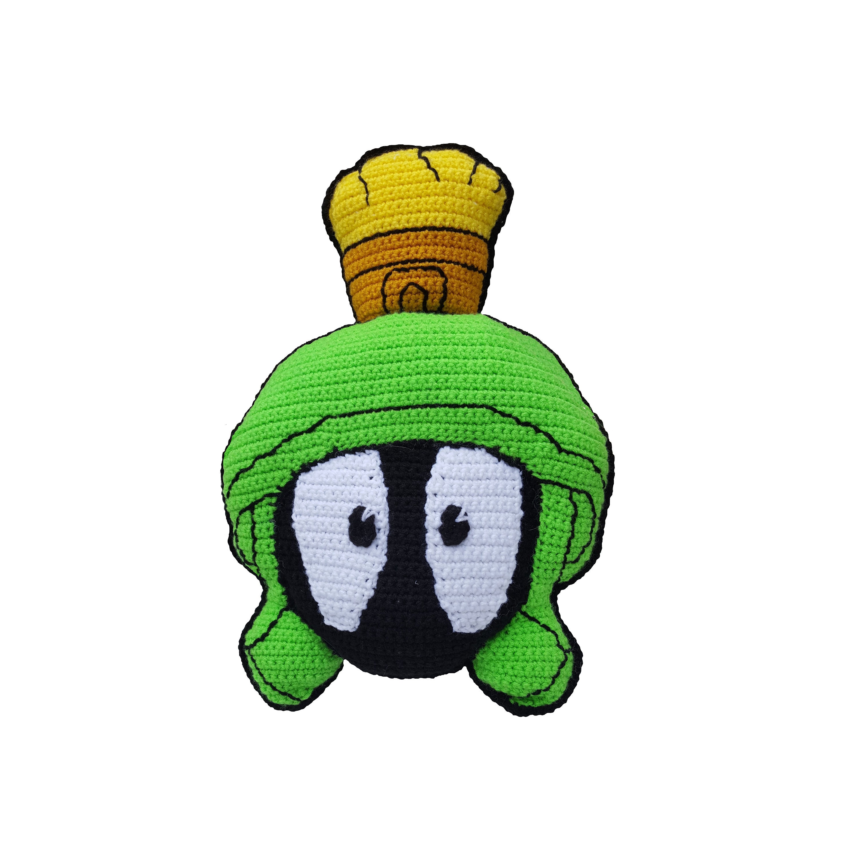 Marvin The Martian Offensive Middle Finger Rubber Car Coasters - Set Of 2