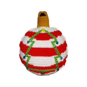 Christmas Ornament Pillow crochet pattern