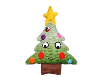 Christmas Tree Pillow crochet pattern