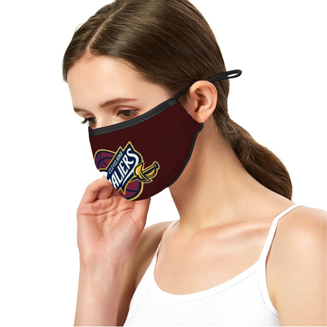 Personalized Cleveland Cavaliers Face Mask NBA Team Logo Etsy