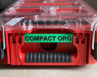 Milwaukee Packout Label - Compact Organizer