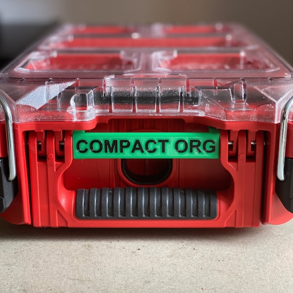 Milwaukee Packout Label - Compact Organizer