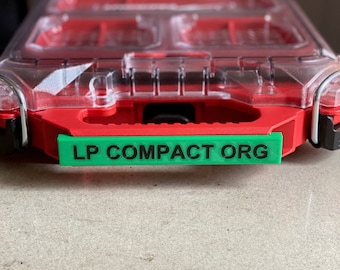 Milwaukee Packout Label - Organiseur compact et discret