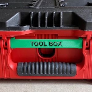 Milwaukee Packout Label - Tool Box