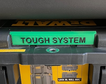 DEWALT TOUGHSYSTEM 2.0 Label