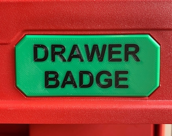 Milwaukee Packout Label - Drawer Badge Small