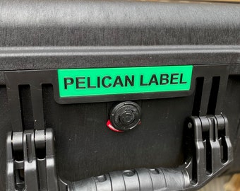 Pelican Case Label 1750 - One Line