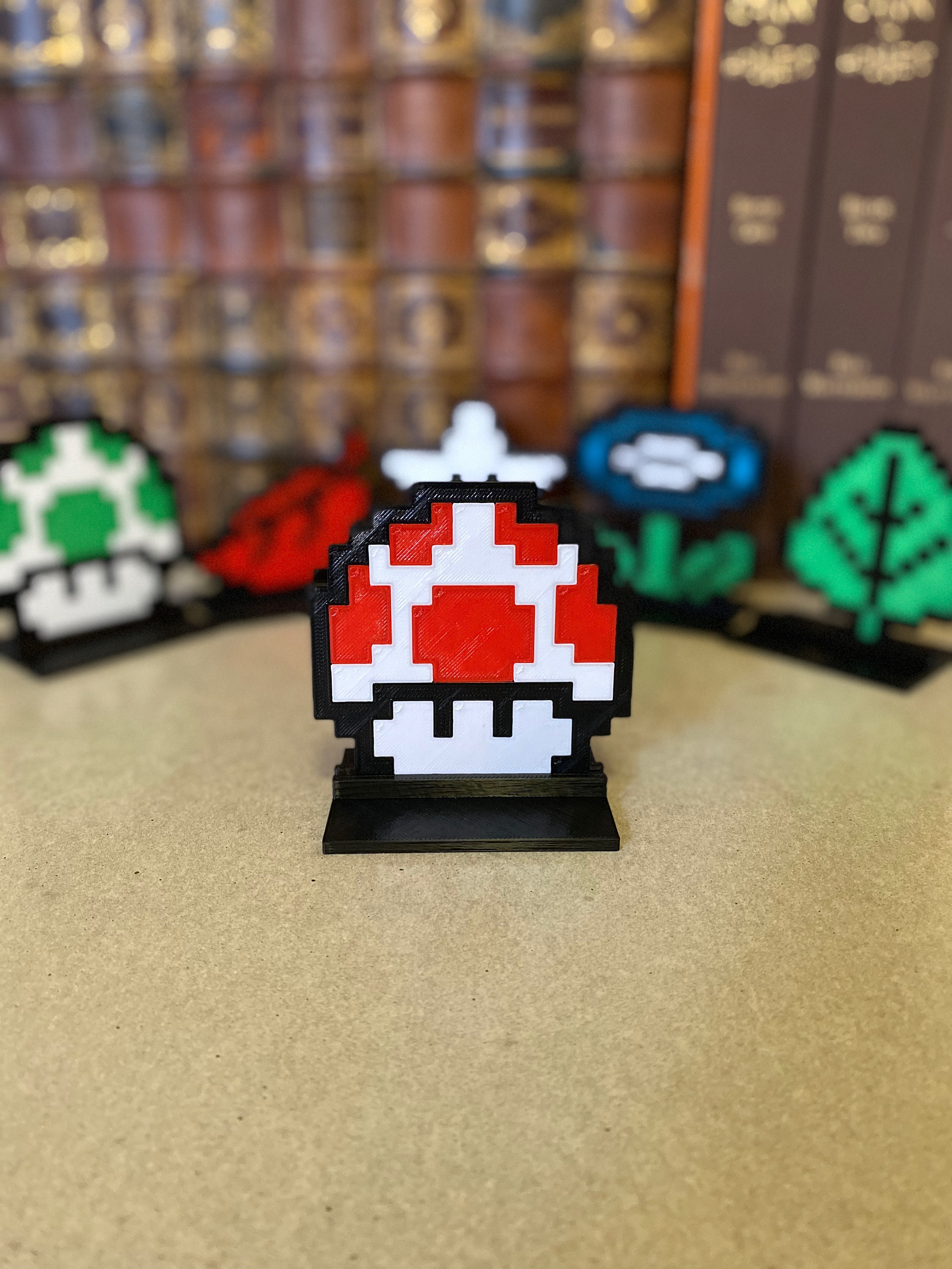 Nintendo Nes Super Mario Bros 3 Pixel Art Super Mushroom Etsy India