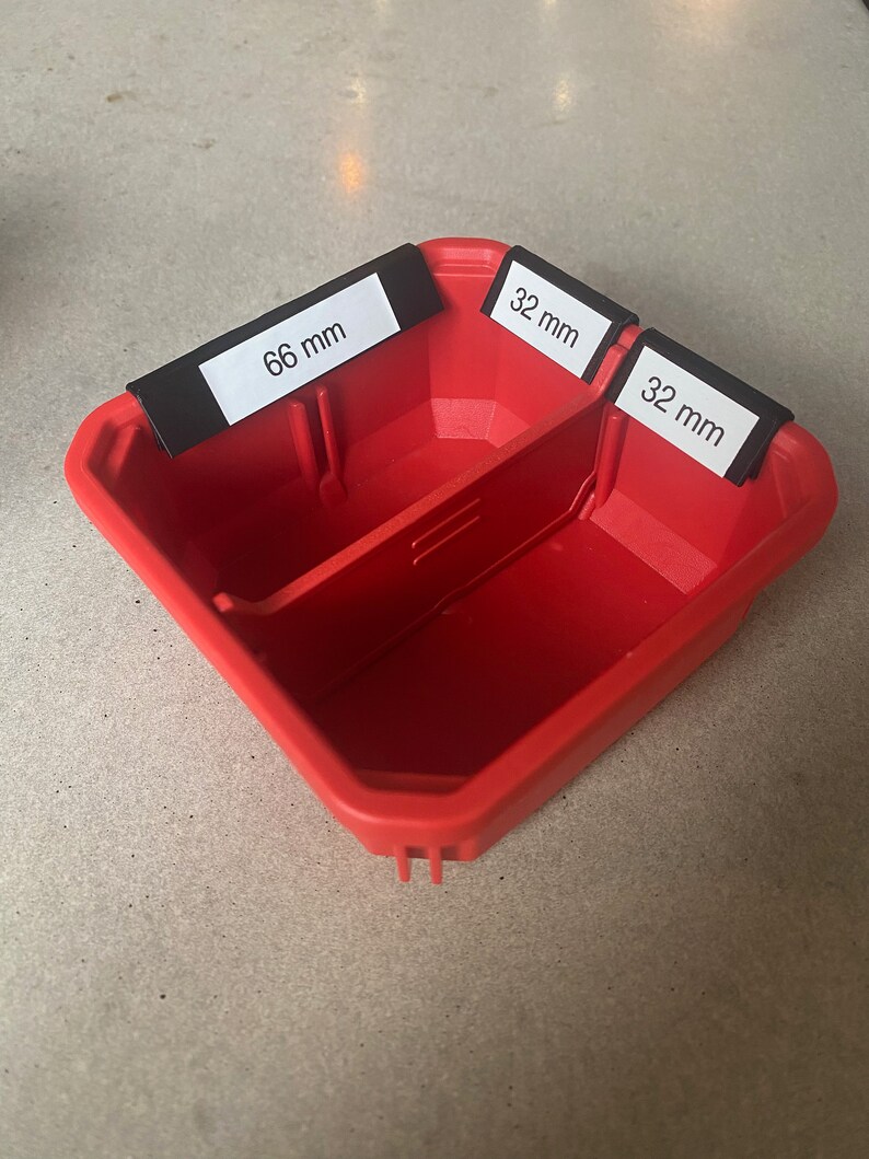 Milwaukee Packout Bin Labels for Compact Organizer Etsy Canada