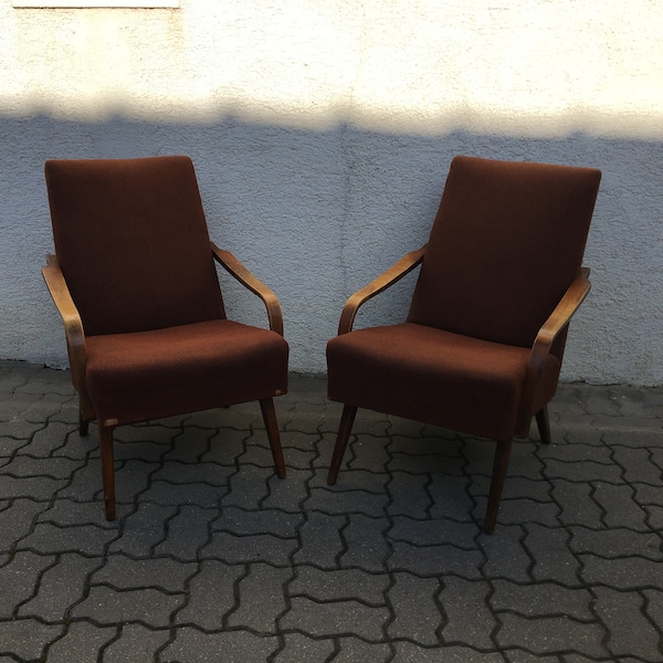 1pc RARE Jaroslav Smidek CESKY NABYTEK 40s Lounge Chair Armchair Art Deco