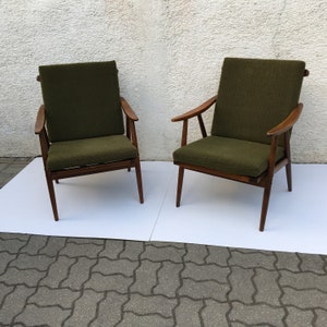 1pc Vintage TON Armchair Lounge Chair 60s Midcentury Czechoslovakia