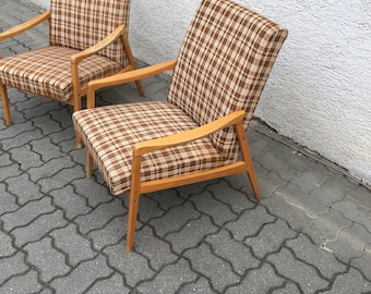 1pc Vintage INTERIER PRAHA Armchair Chair Jiri JIROUTEK Vintage 60s Midcentury Czechoslovakia