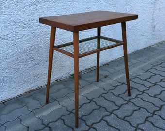 RARE Drevopodnik Holesov Coffee Table Mid Century 70s Wood Czechoslovakia